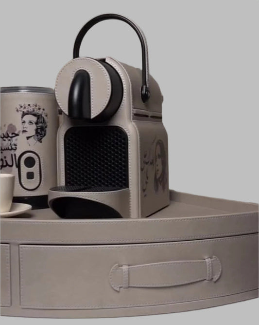 On-demand coffee maker with lid