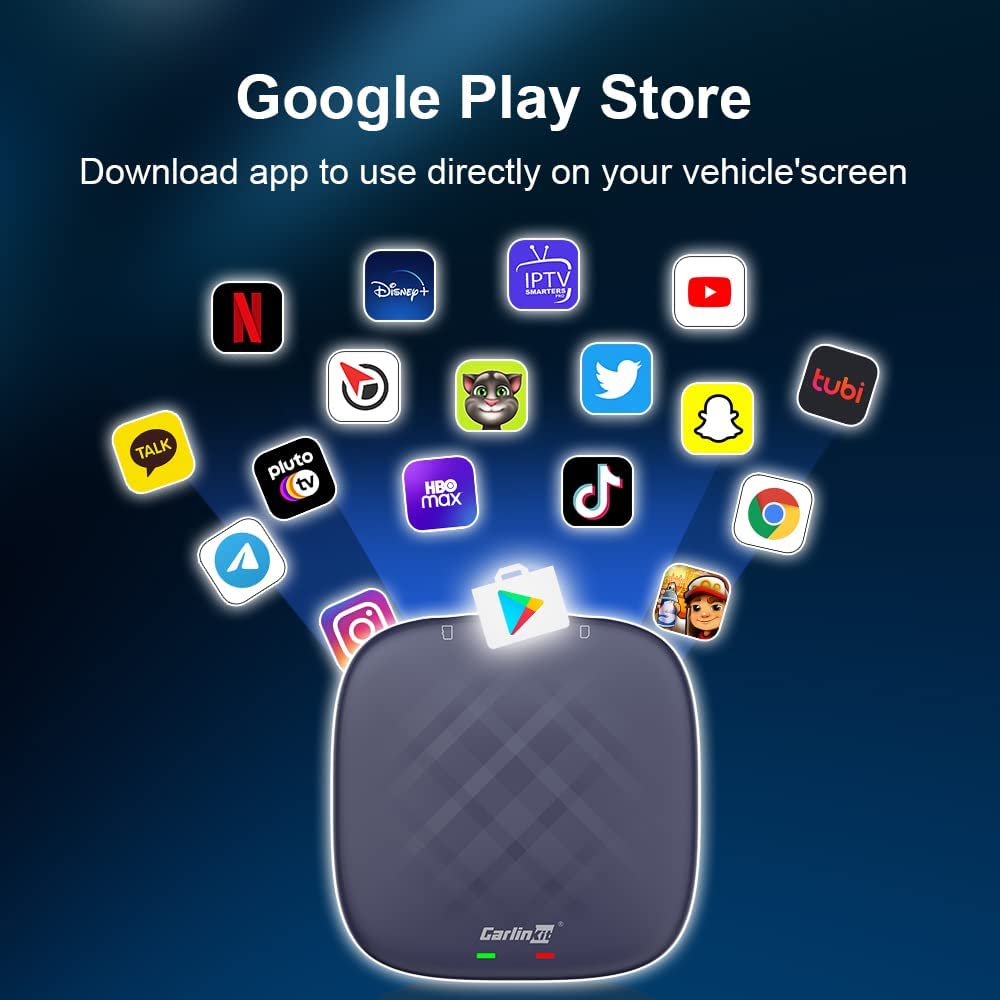 Carlinkit IOS, Android 12, 64GB Carplay