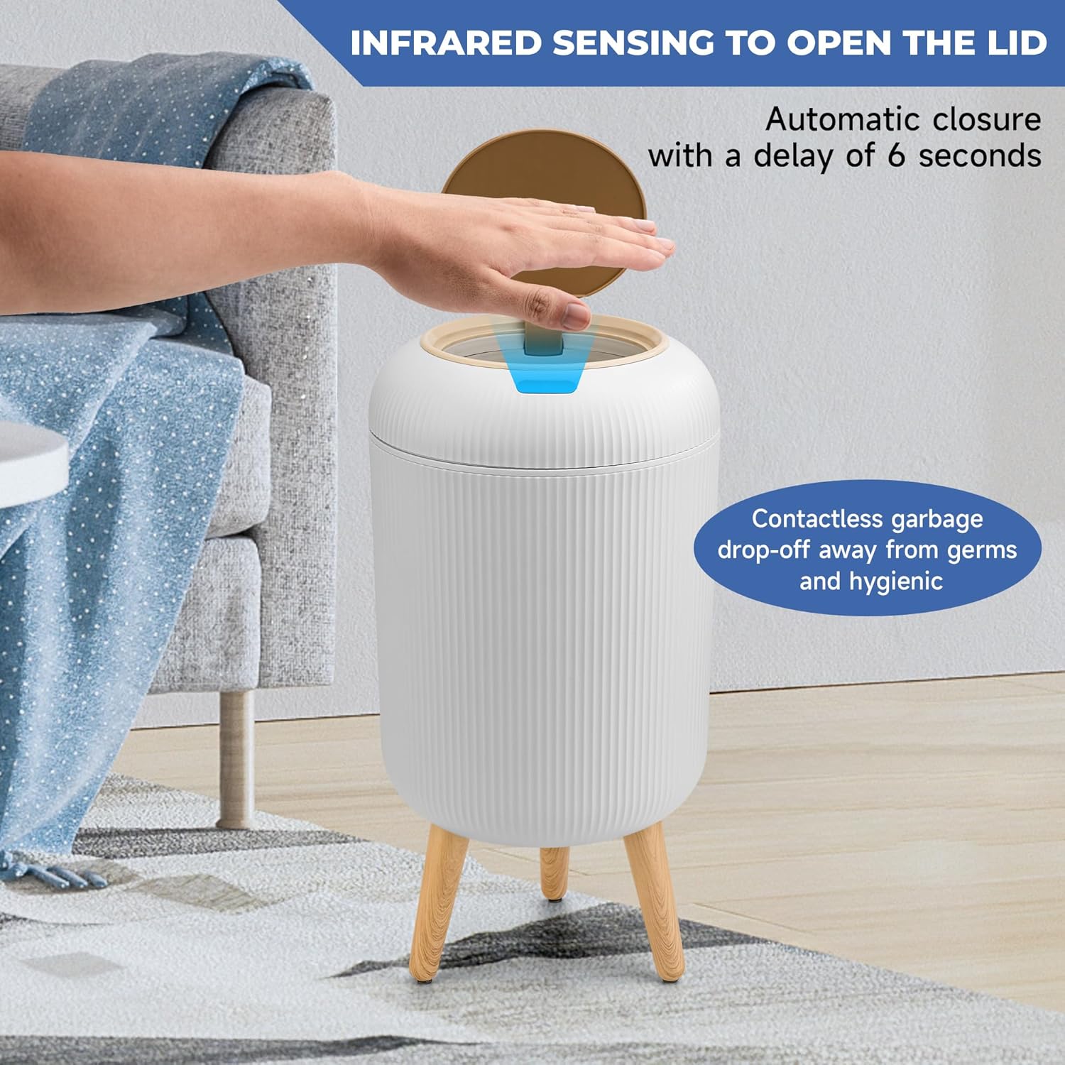Smart Sensor Wastebasket