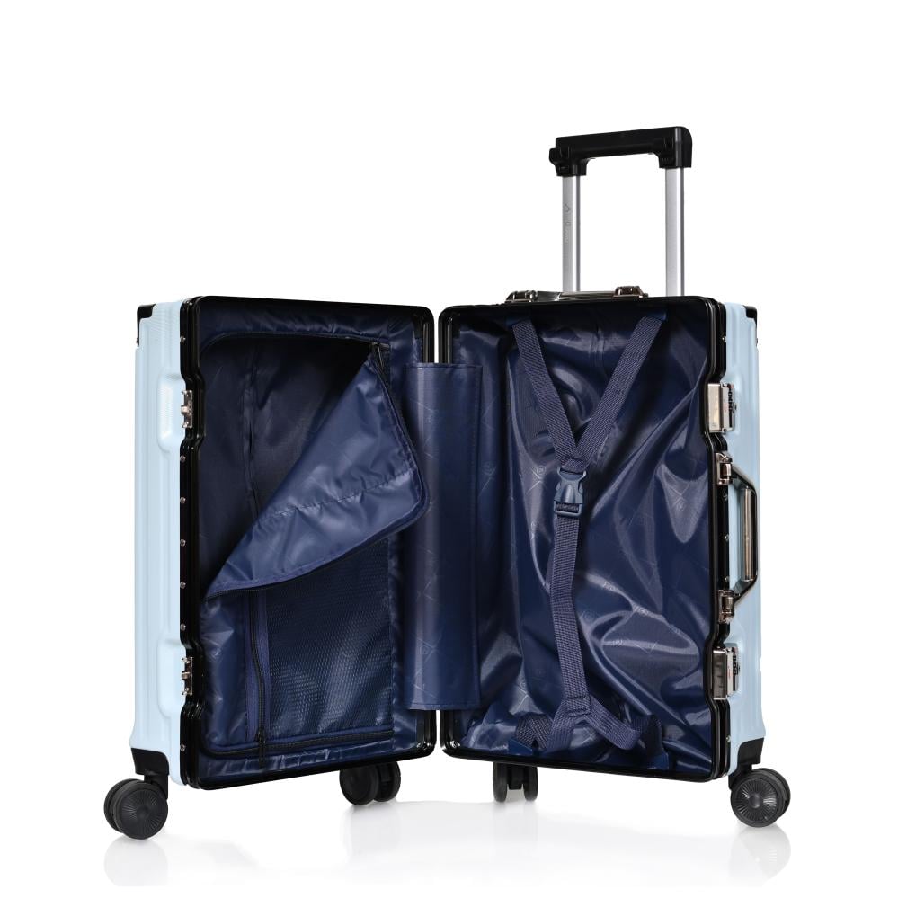 Murano 3-Piece Aluminum Luggage Set Design