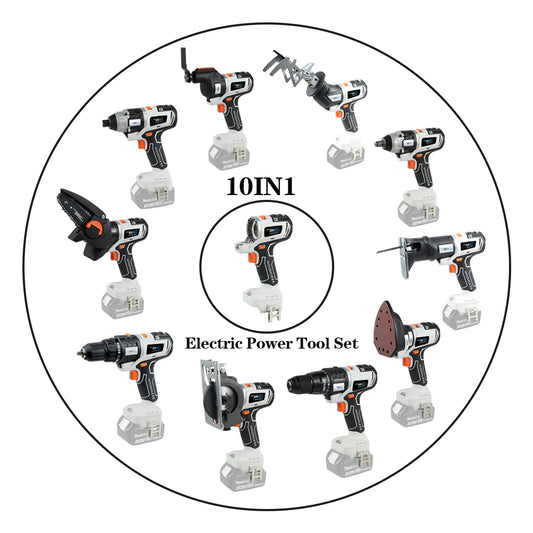 10 in 1 Multifunctional Power ToolKit