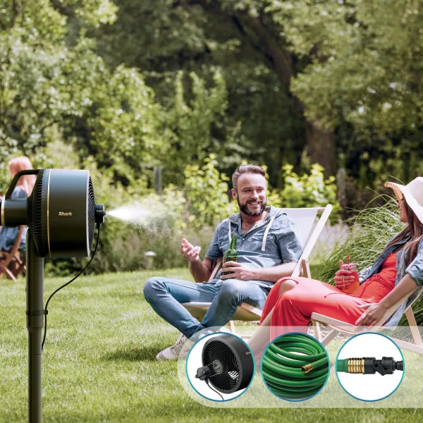 Fan With InstaCool Mist Attachment