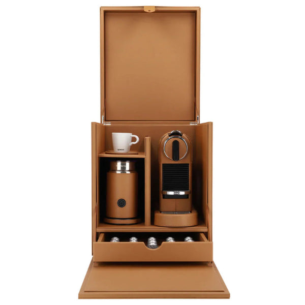 Wera Coffee Machine with Premium Leather Case