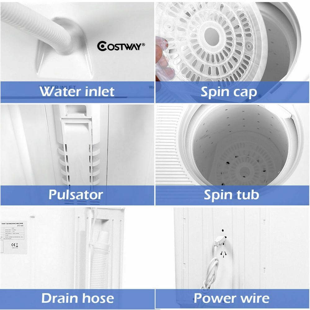 Portable Mini Washing Machine Dryer