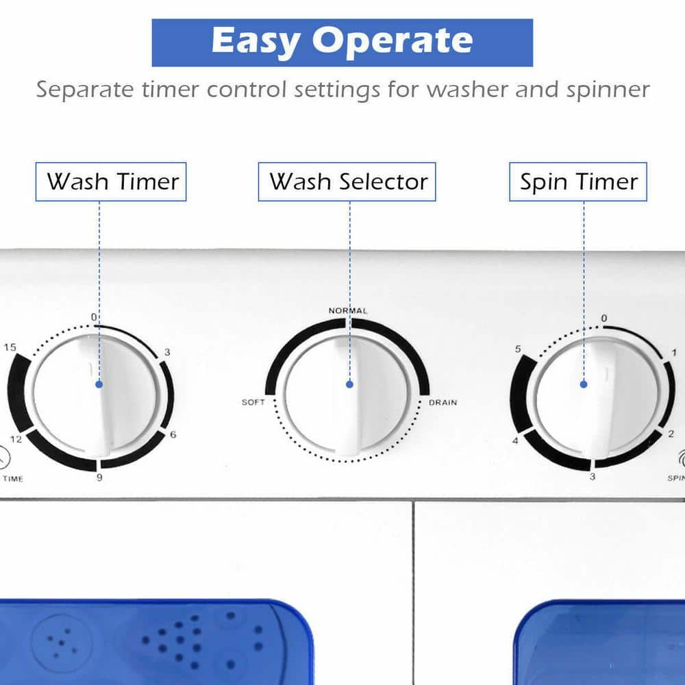 Portable Mini Washing Machine Dryer